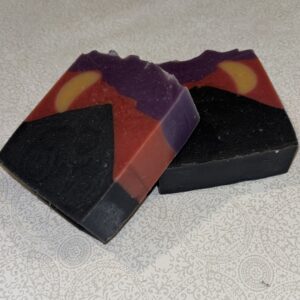 Moon sunset soap